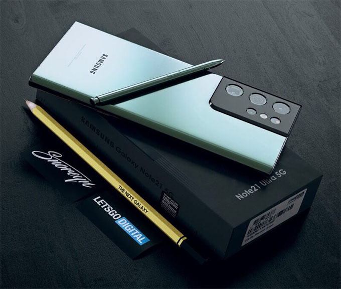 Chiêm ngưỡng hình ảnh concept Galaxy Note 21