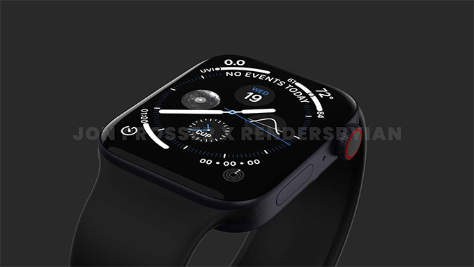 Apple Watch Series 7 sẽ có thiết kế mới
