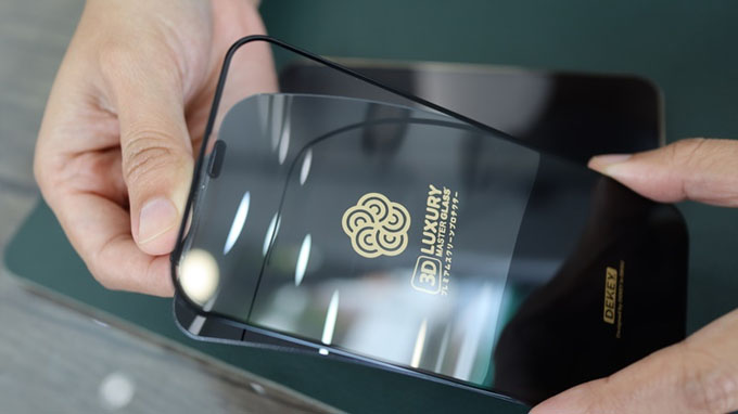 Cường lực iPhone Dekey 3D Master Glass Luxury Black