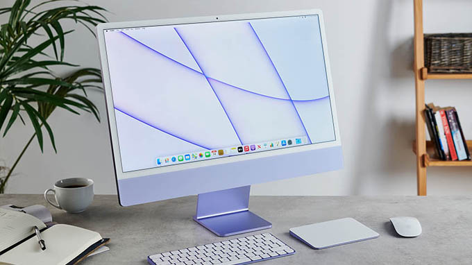iMac 24inch 2021 M1 8GB 512GB phù hợp cho dân chuyên thiết kế đồ họa