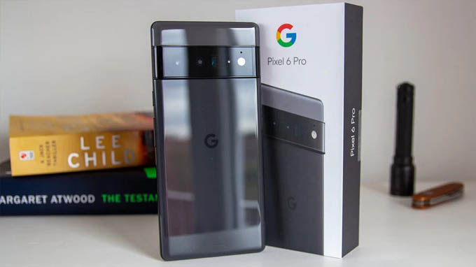 Google Pixel 6 Pro có thiêt kế mặt lưng khá ấn tượng