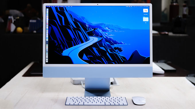 iMac 24 2021 M1 8-Core CPU 7-Core GPU vô cùng sang trọng