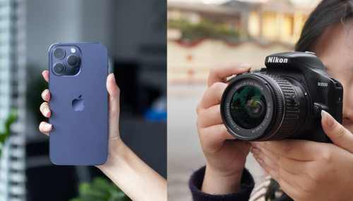 Camera iPhone 14 Pro Max có đủ sức đánh bại máy cơ chuyên dụng?