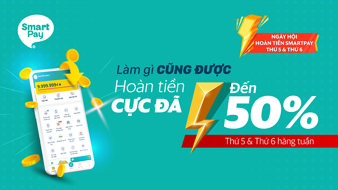 Ví điện tử SmartPay được ngân hàng Nhà nước Việt Nam cấp phép