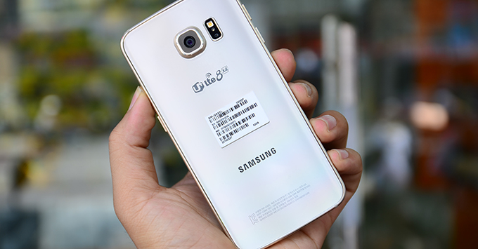 Galaxy S6 Edge bản Hàn có logo nhà mạng rối mắt
