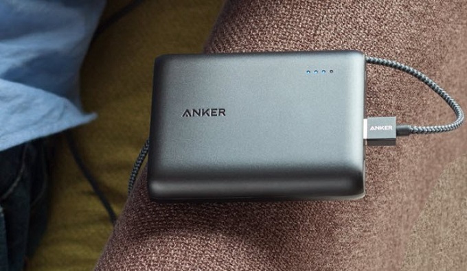 Pin dự phòng Anker Powercore 10.400mAh có thiết kế nhỏ gọn, sang trọng và đẹp mắt