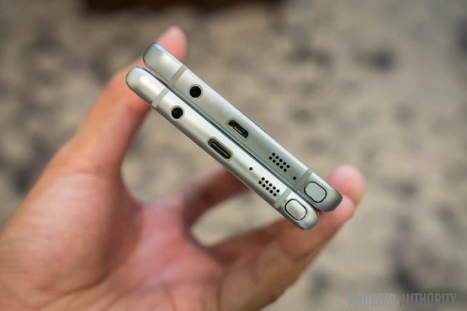 Galaxy Note 7 vẫn được thiết kế unibody với kim loại và kính tương tự như người tiền nhiệm Galaxy Note 5