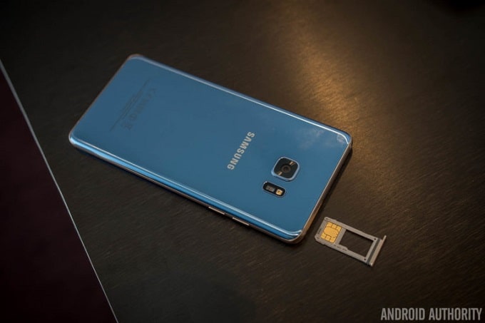 Galaxy Note  7 đi kèm với camera sau 12 MP 