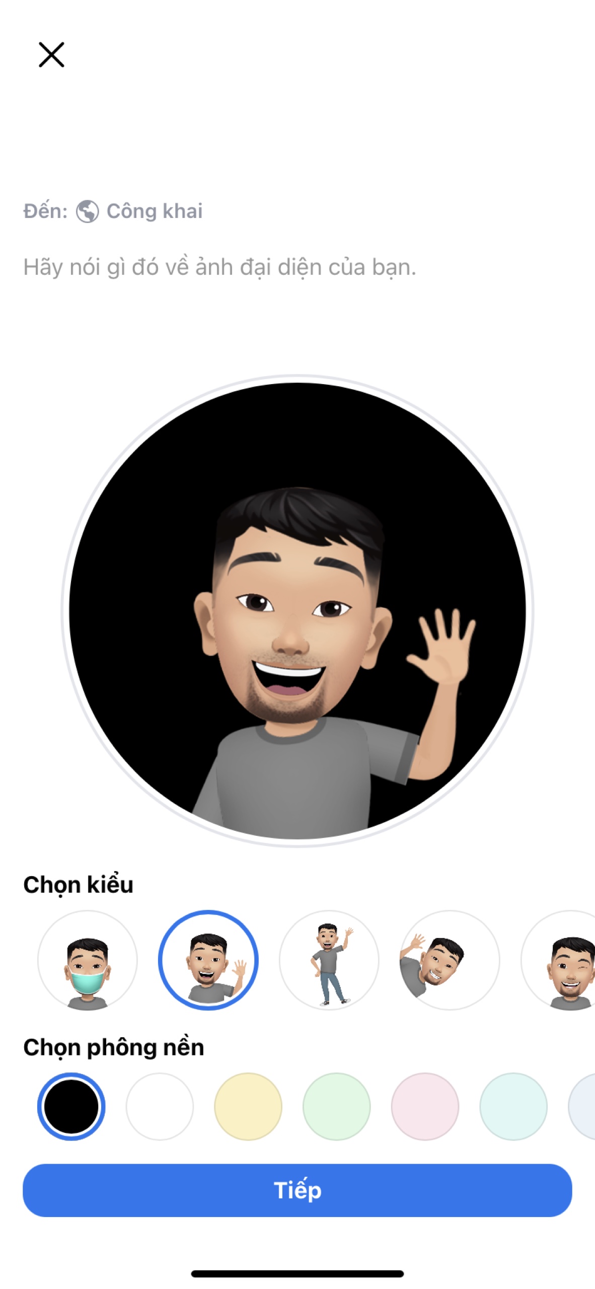Tạo nhãn dán riêng sticker avatar ảnh đại diện Facebook Messenger