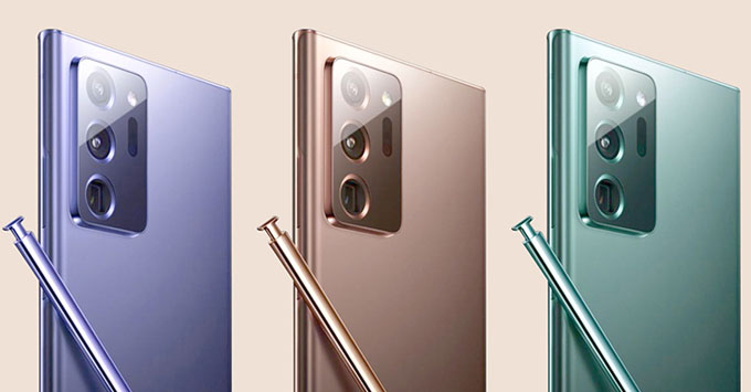 Dòng Galaxy Note 20 sắp ra mắt sẽ có tất cả bao nhiêu màu, có thêm màu mới  không?
