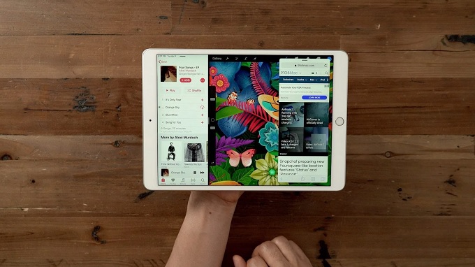 Màn hình rực rỡ của iPad Air 3
