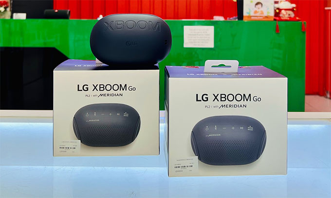 Loa LG XBOOM PL2 sở hữu công nghệ Sound Boost mang đến chất lượng âm thanh tốt