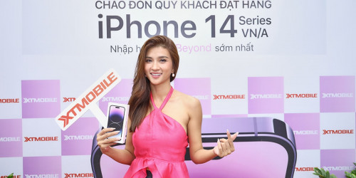 Diễn viên Kim Tuyến lựa chọn iPhone 14 Pro Max phiên bản màu tím siêu đẹp tại XTmobile