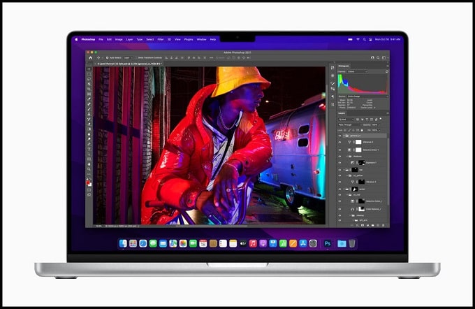 Cụm camera Macbook Pro M1 Pro 2021 14 inch 512GB được nâng cấp vượt trội