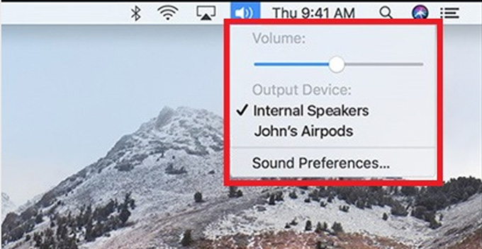 Kết nối AirPods và MacBook qua iCloud