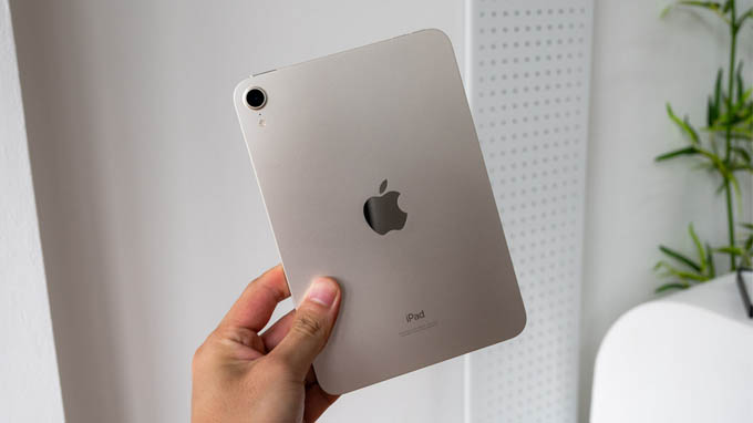 iPad Mini 6 256GB 4G có ngoại hình nhỏ gọn