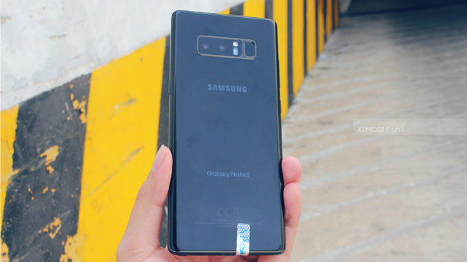 Galaxy Note 8 xách tay Hàn Quốc có viên pin an toàn tuyệt đối cho thời gian sử dụng lâu