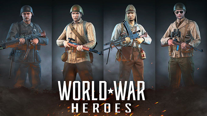 Game mobile FPS World War Heroes WW2