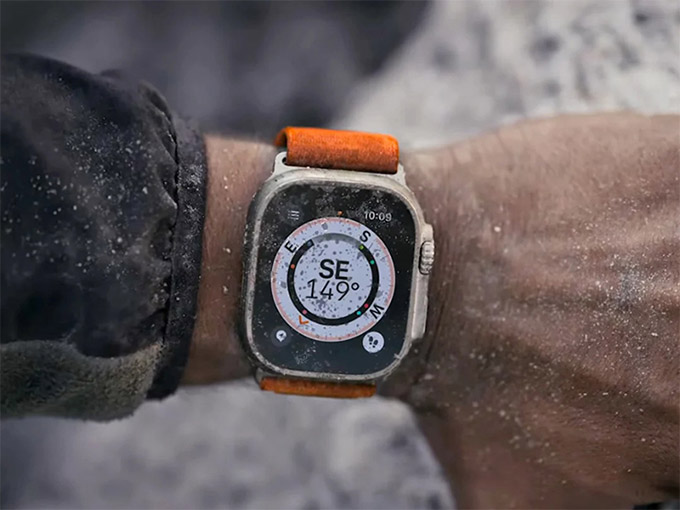 Apple Watch Ultra mang tới viên pin lớn hơn 76% so với Apple Watch Series 8 
