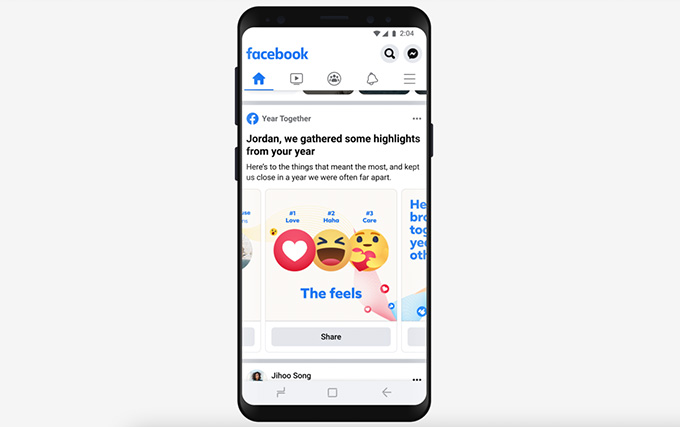 Facebook và Instagram cập nhật tính năng mới nhìn lại một năm 