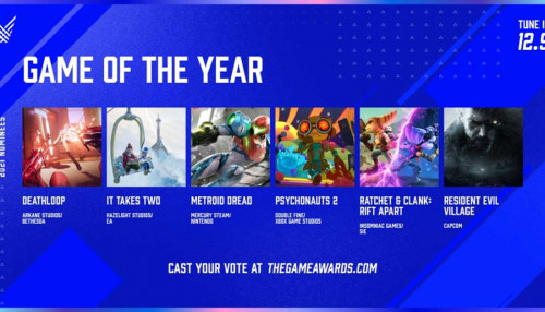 The Game Awards 2021: Xác định những tựa game hay nhất năm 2021