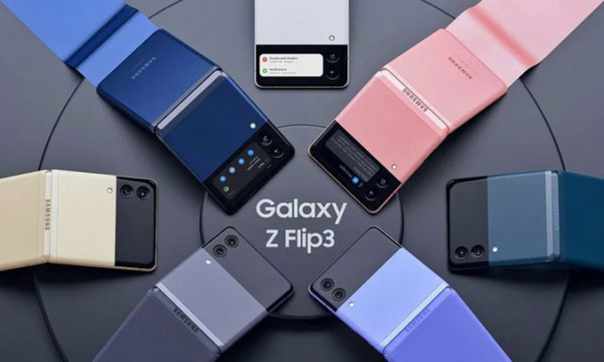 Galaxy Z Flip3 là chiếc điện thoại hút khách hàng nhất của Samsung trong năm