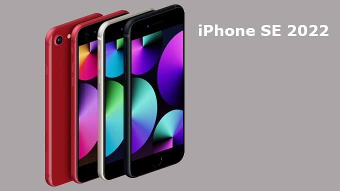 iPhone se 2022 có mấy màu sắc