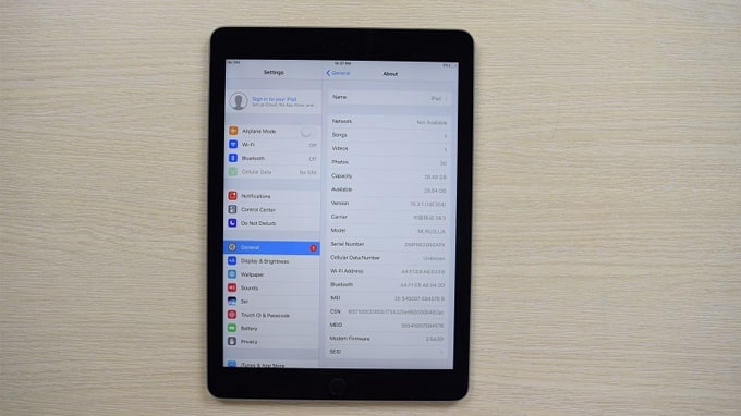  iPad Pro 9.7 inch giúp máy có thời lượng sử dụng hơn 10 tiếng liên tục