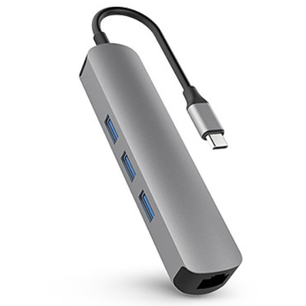 Cổng chuyển HyperDrive 4K HDMI 6 IN 1 USB-C cho Macbook/ Ultrabook/ PC và USB-C Devices