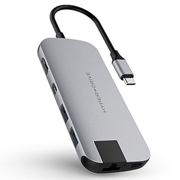 Cổng chuyển HyperDrive Slim 8 in 1 USB-C Hub cho Macbook
