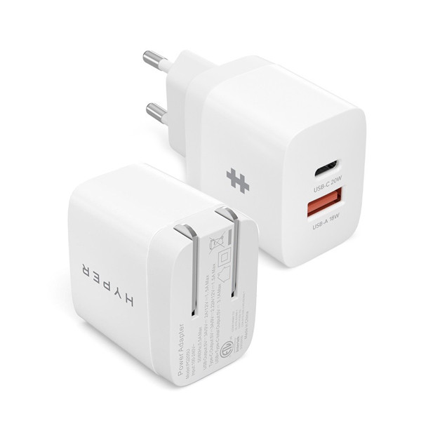 Củ sạc 2 Cổng HyperJuice 20W Charger Small Size