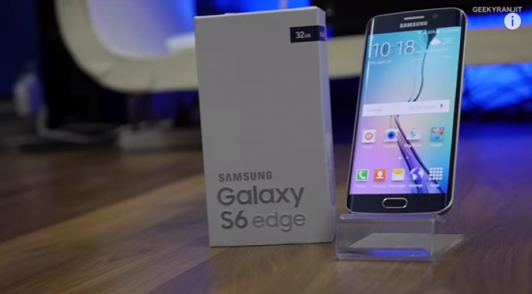 Đập hộp và trên tay Samsung Galaxy S6 Edge
