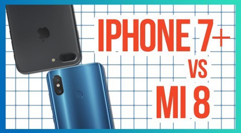 So sánh Mi 8 với iPhone 7 Plus, TÁO TÀU phang TÁO MỸ!!!